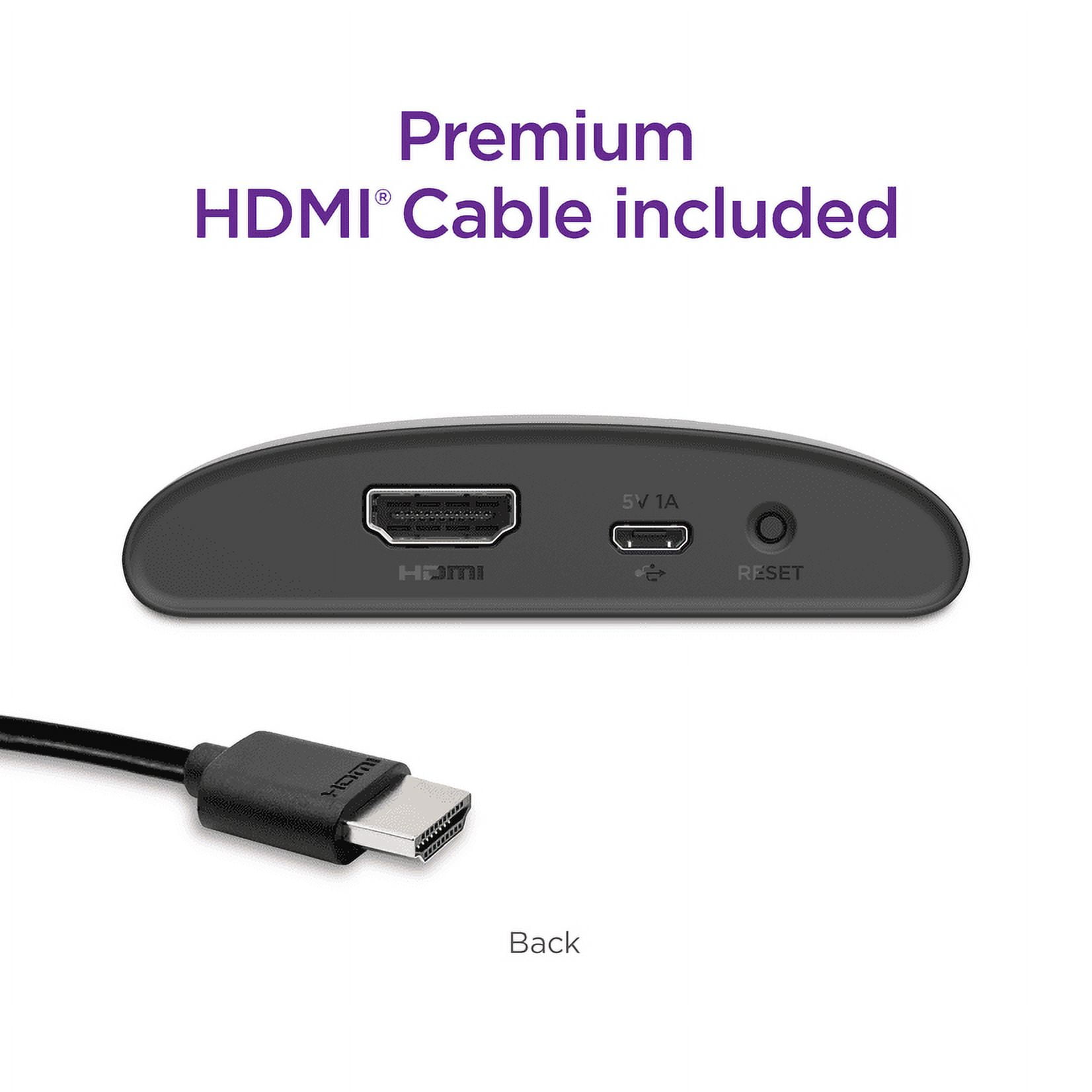 Roku Express 4K+ | Streaming Player HD/4K/HDR with Roku Voice Remote with TV Controls image 3