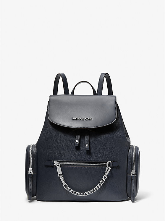 Jet Set Medium Pebbled Leather Backpack image 1