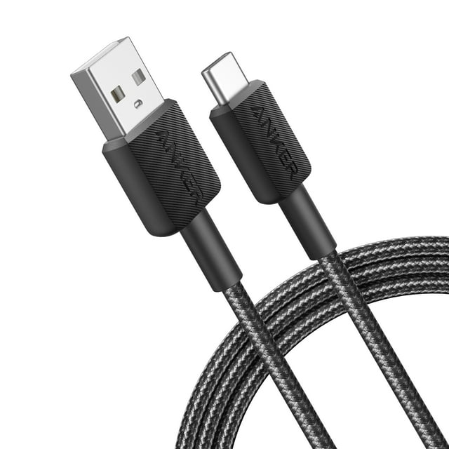 Anker 322 USB-A to USB-C Cable - 6ft, Nylon image 1