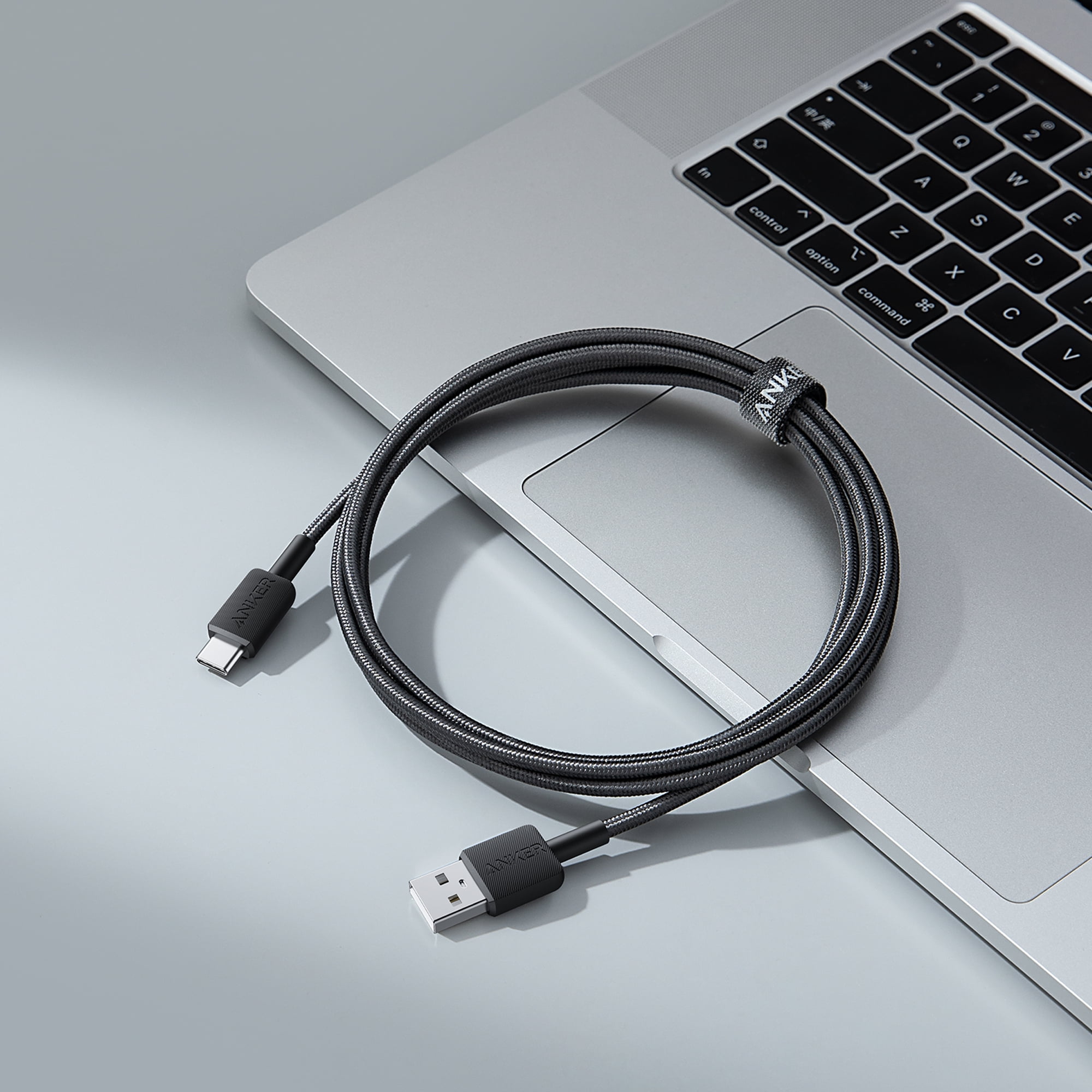 Anker 322 USB-A to USB-C Cable - 6ft, Nylon image 3