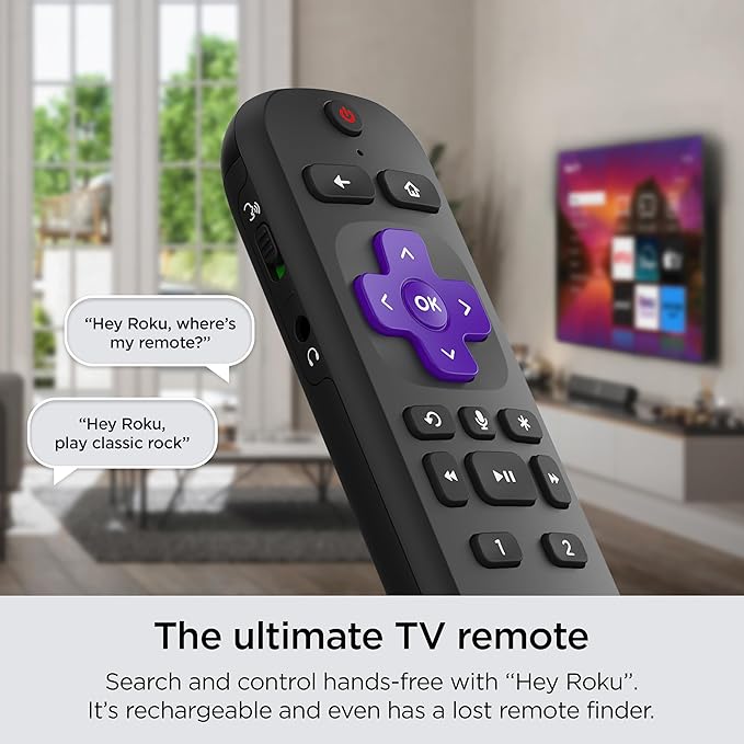 Roku Smart TV – 65-Inch Plus Series 4K QLED RokuTV with Roku Voice Remote Pro, Dolby Vision, Striking 4K Resolution, Automatic Brightness, & Seamless Streaming – Live Local News & Sports image 6