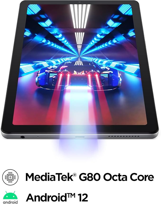Lenovo Tab M9-2023 - Tablet - Long Battery Life - 9" HD - Front 2MP & Rear 8MP Camera - 3GB Memory - 32GB Storage - Android 12 or Later - Folio Case Included,Gray image 5