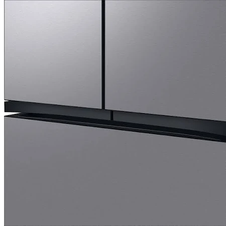 Bespoke 24 cu. ft. 3-Door French Door Smart Refrigerator with Beverage Center in Stainless Steel, Counter Depth image 7