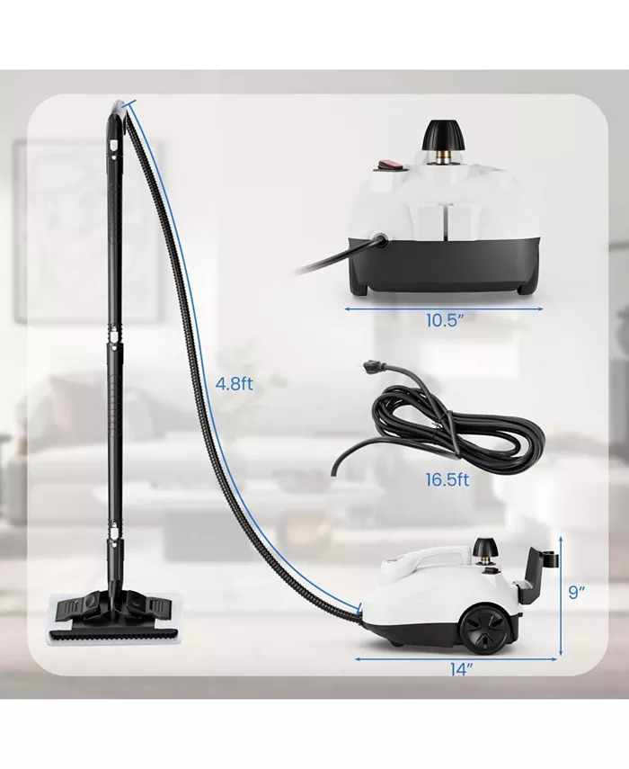 Multipurpose Steam Cleaner 1800W Portable Household Steamer with 61 oz Tank Shipped and sold by Kuyotq image 2
