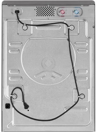4.5 cu. ft. Front Load Washer with Steam, Quick Wash Cycle and Vibration Control Technology in Chrome Shadow image 3