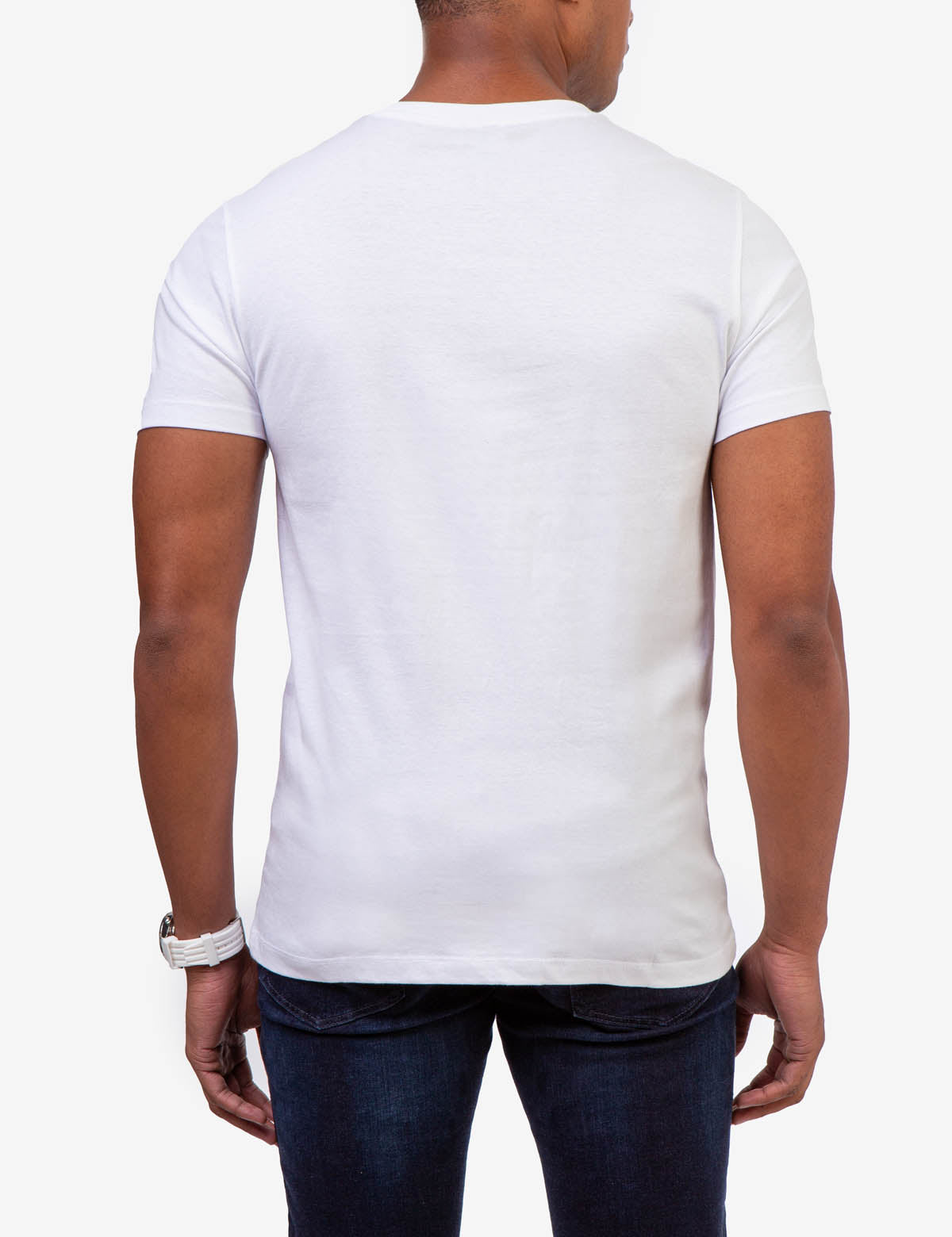 WHITE LABEL STRIPE SHORT SLEEVE WOVEN SHIRT image 2