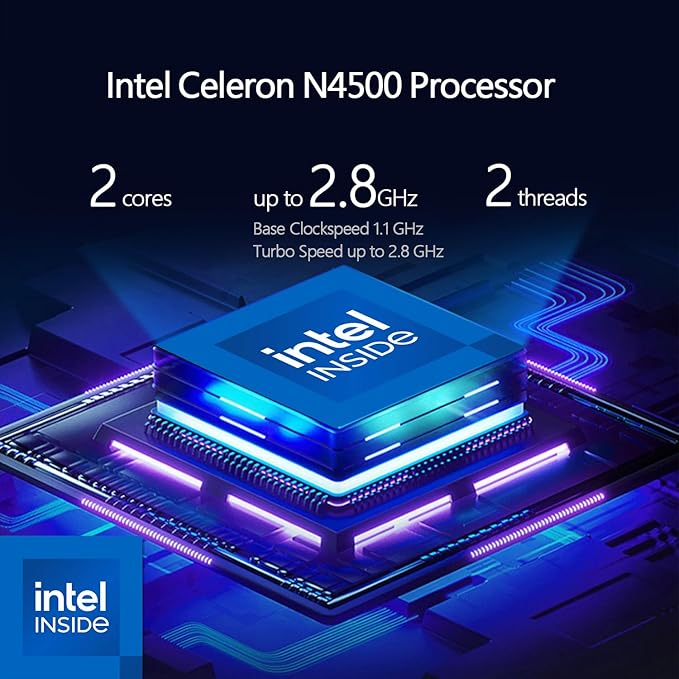 Lenovo 15.6" FHD Laptop Computer for Business and Student, Intel Dual Core Processor, 32GB DDR4 RAM, 1TB PCIe SSD, WiFi 6, BT 5.2, Type-C, HDMI, Numeric Keypad, Black, Windows 11 Pro, Wendbo Cable image 3