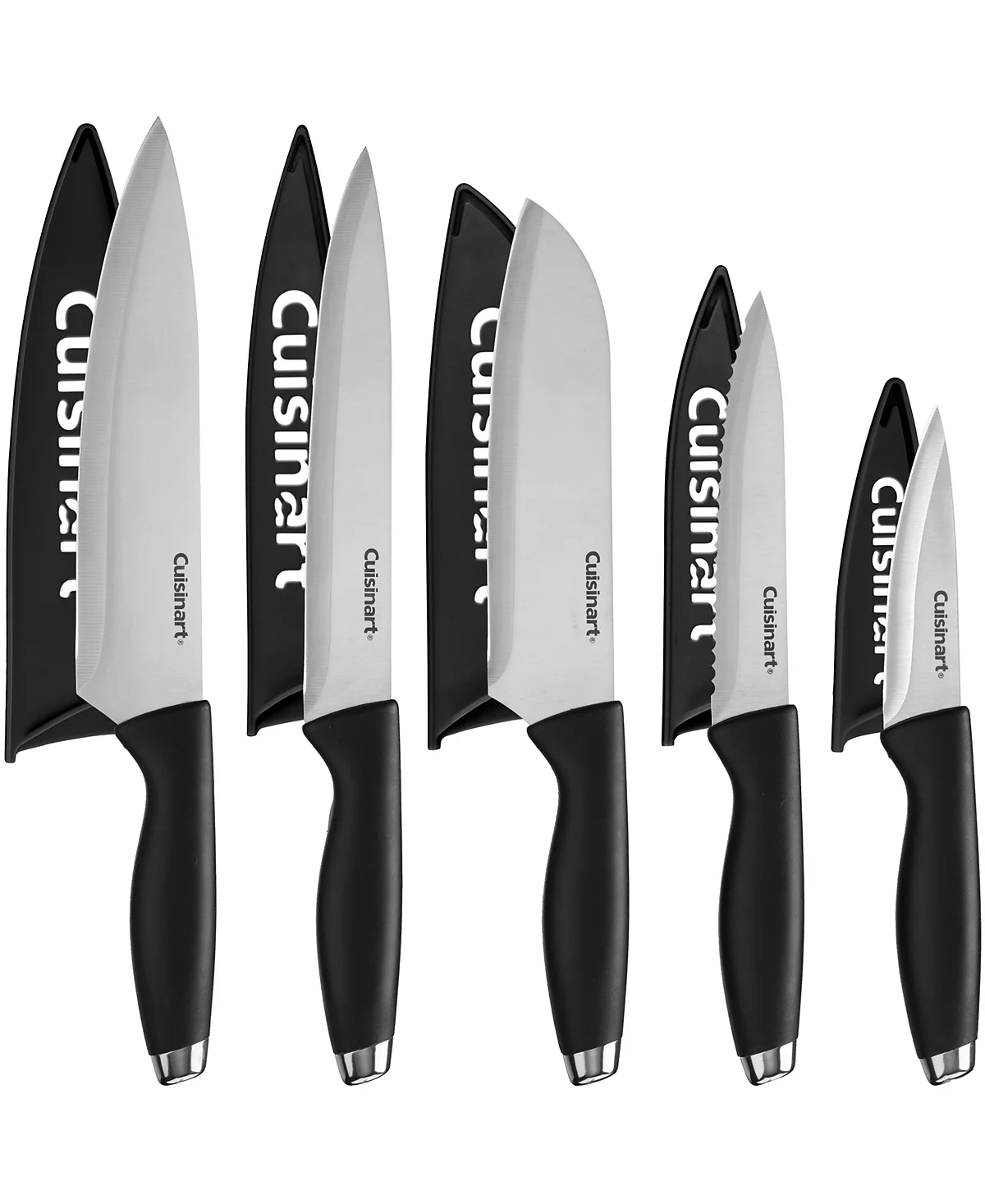 Cuisinart 10-Piece Cutlery Set with Stainless Steel End Caps image 1