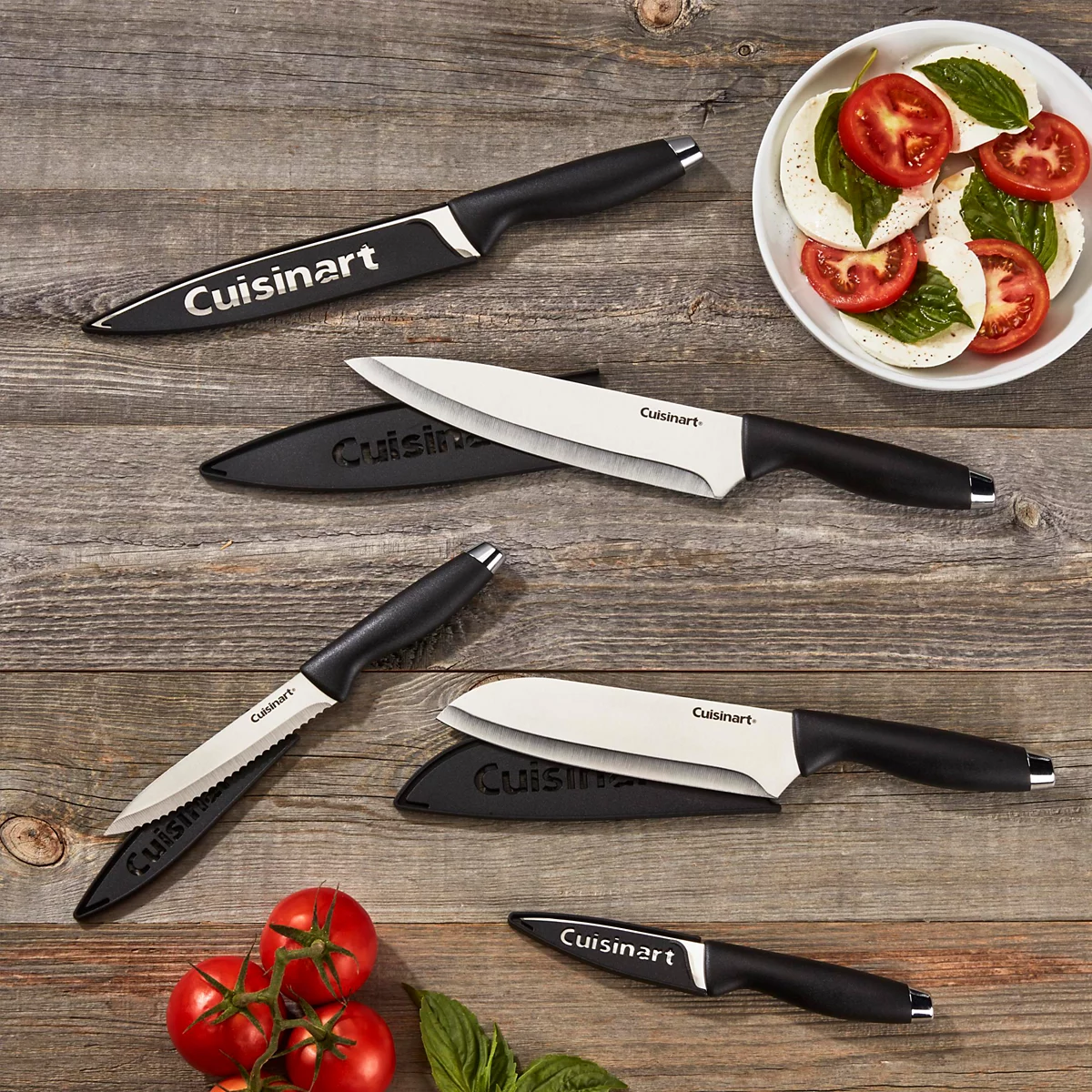 Cuisinart 10-Piece Cutlery Set with Stainless Steel End Caps image 3