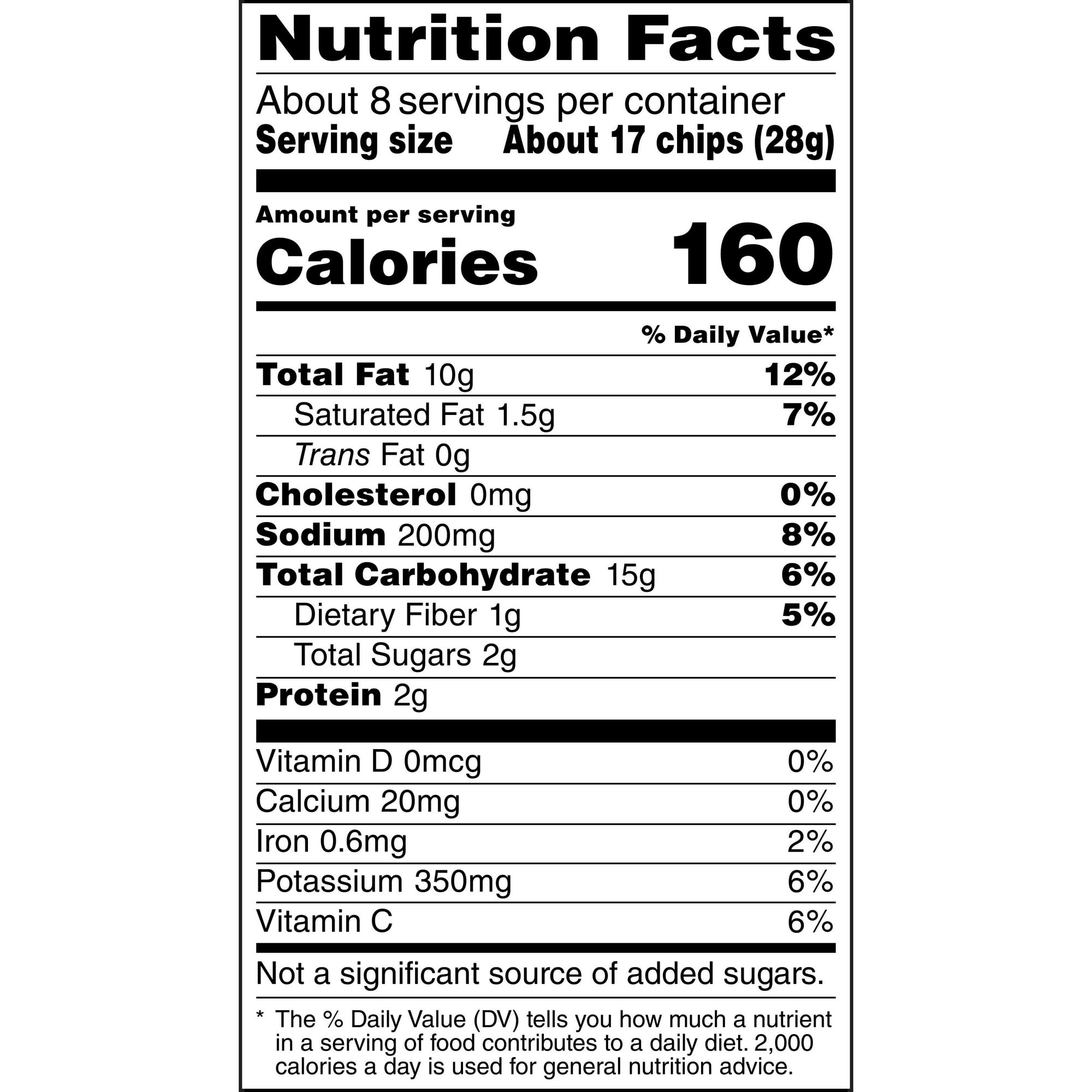 Lay's Sour Cream & Onion Flavor Potato Chips, 7.75 oz Bag image 4