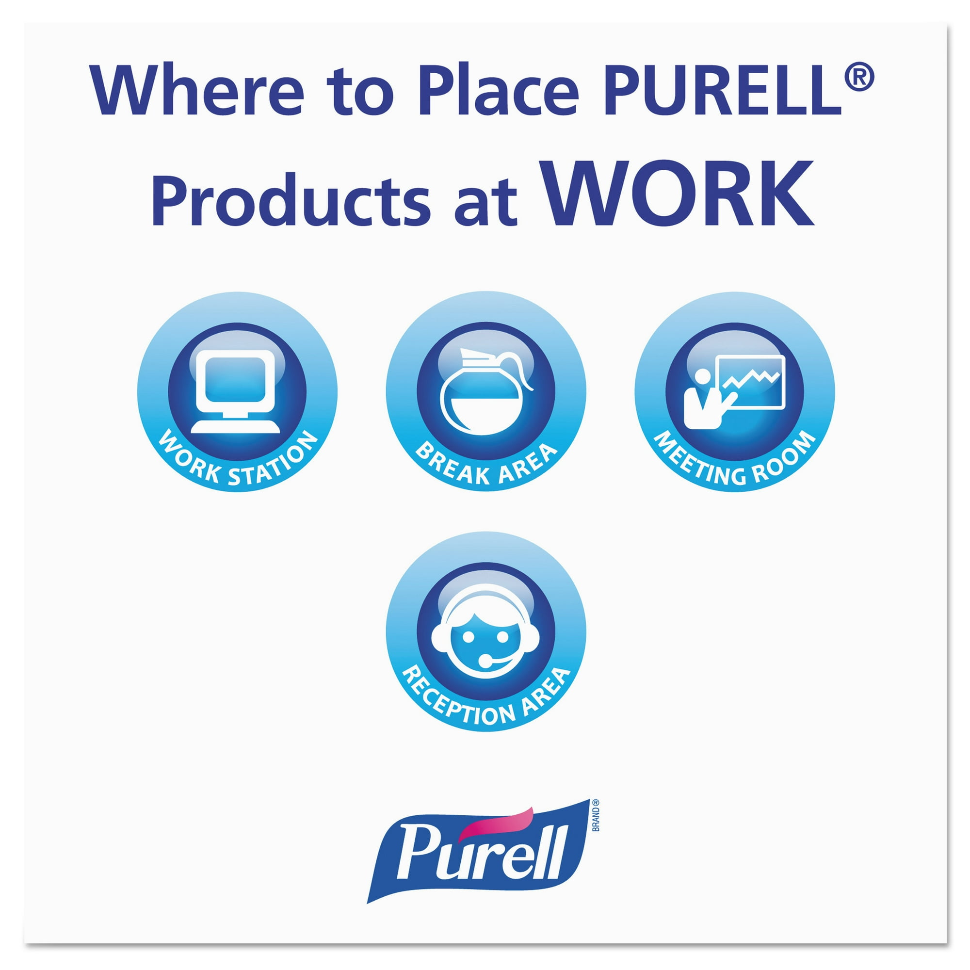 PURELL® Advanced Hand Sanitizer - 12 fl oz Table Top Pump Bottle image 4
