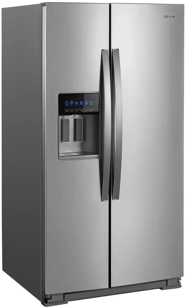 Whirlpool - 28.4 Cu. Ft. Side-by-Side Refrigerator with In-Door-Ice Storage - Fingerprint Resistant Stainless Steel image 5