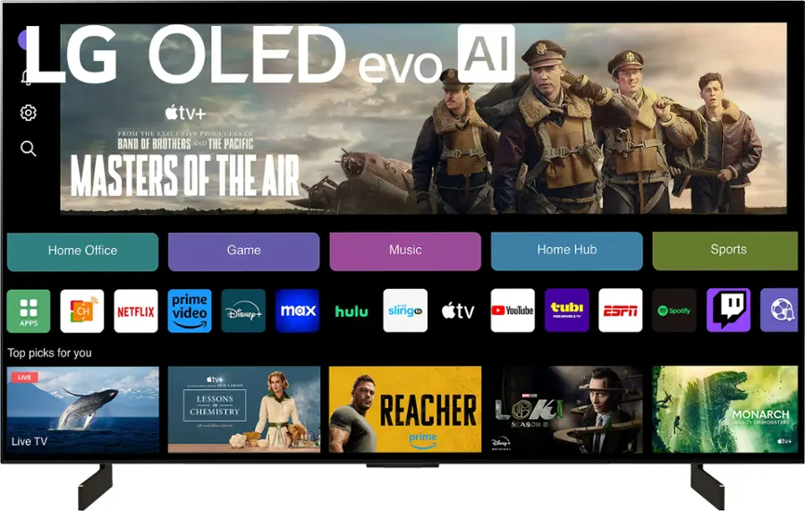LG - 42" Class C4 Series OLED evo 4K UHD Smart webOS TV (2024) image 2