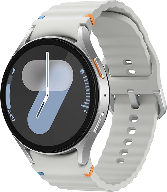Samsung Galaxy Watch 7 44mm Bluetooth AI Smartwatch w/Energy Score, Wellness Tips, Heart Rate Tracking, Sleep Monitor, Fitness Tracker, 2024, Silver [US Version, 1Yr Manufacturer Warranty] image 1
