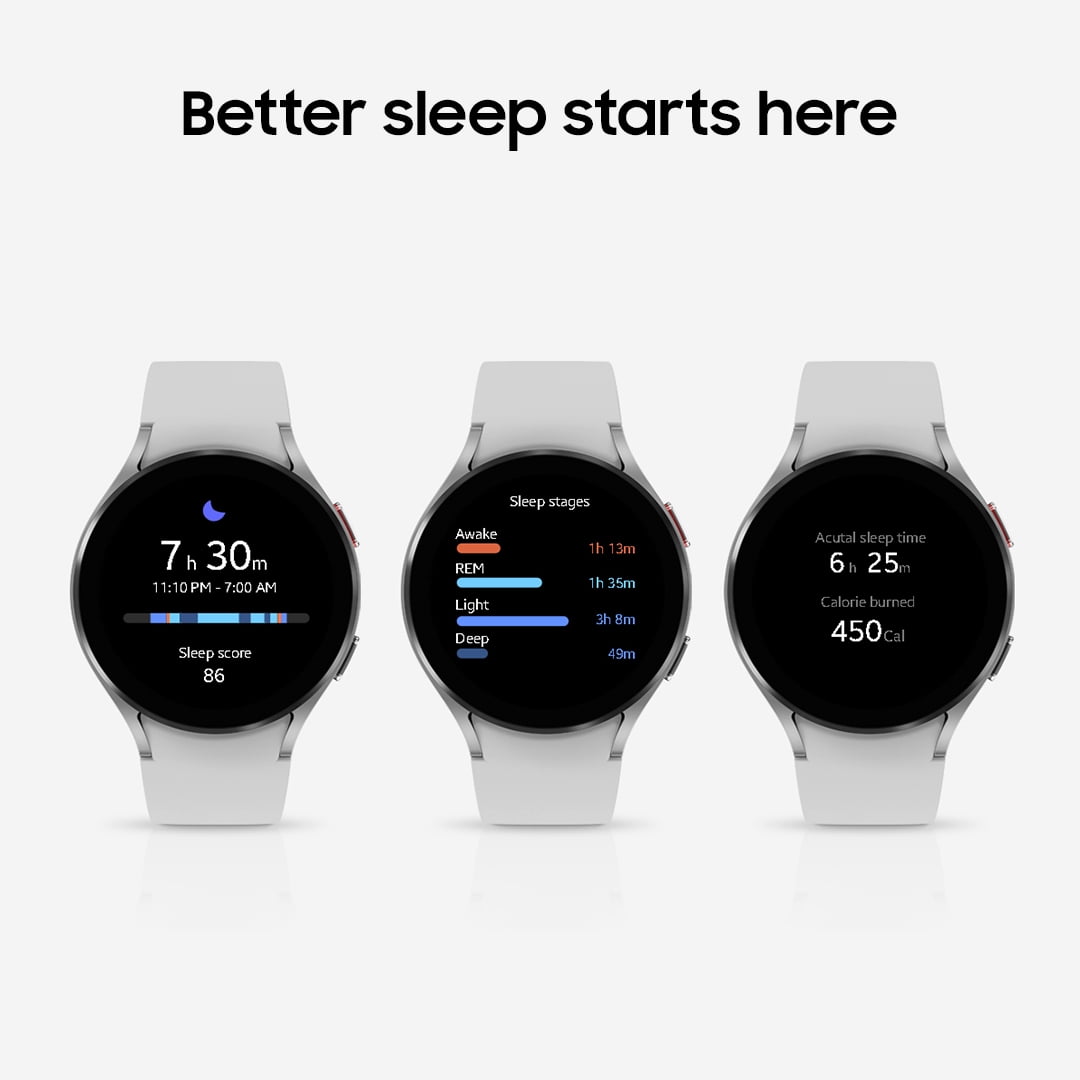 Samsung Galaxy Watch4 40mm Bluetooth and WiFi Smart Watch, Black image 8