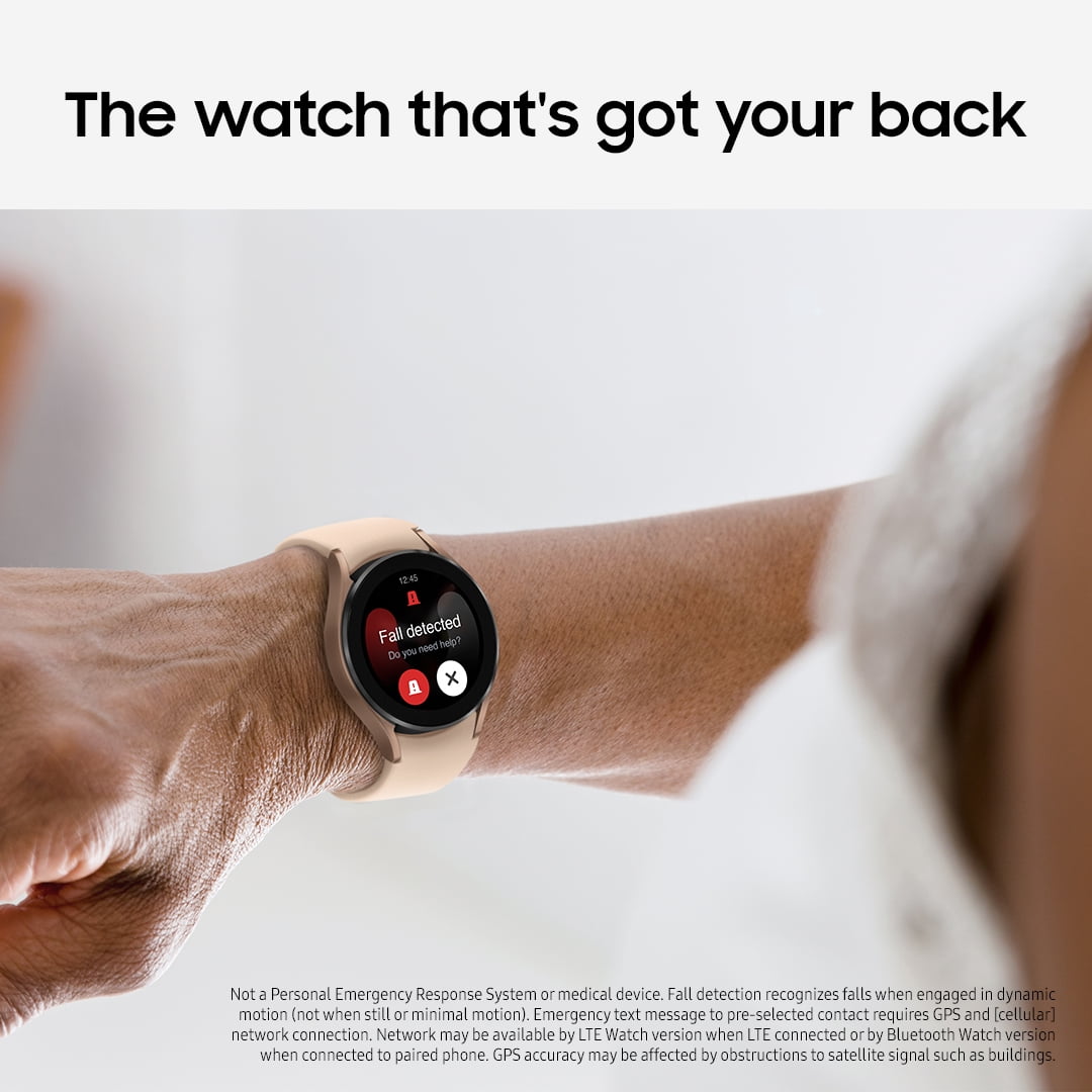 Samsung Galaxy Watch4 40mm Bluetooth and WiFi Smart Watch, Black image 11