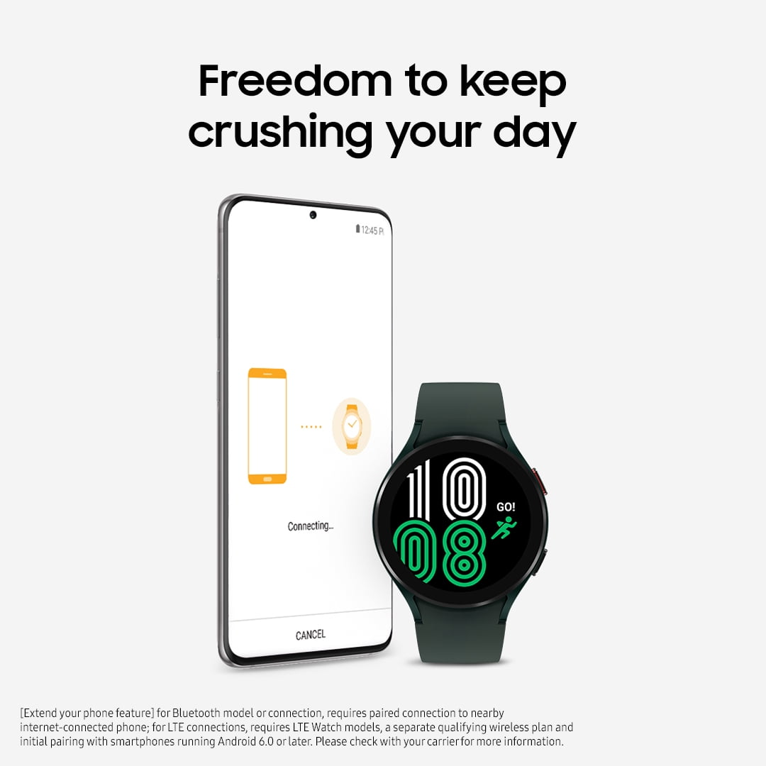 Samsung Galaxy Watch4 40mm Bluetooth and WiFi Smart Watch, Black image 12