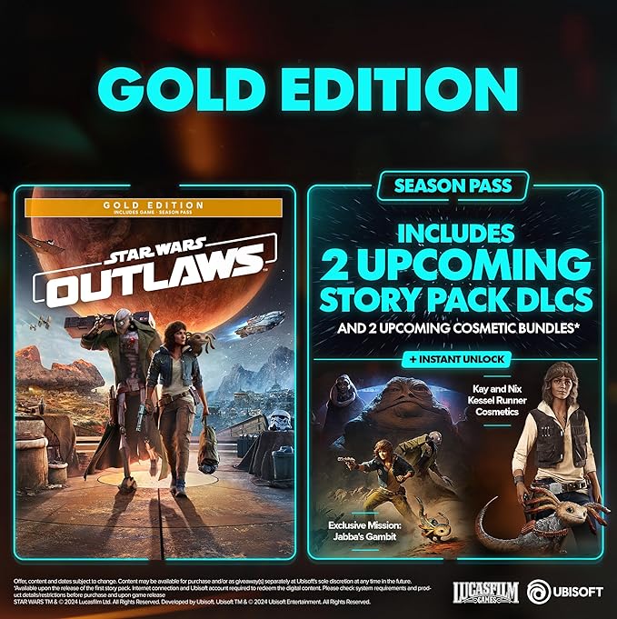 Star Wars Outlaws - Gold Edition, PlayStation 5 image 2
