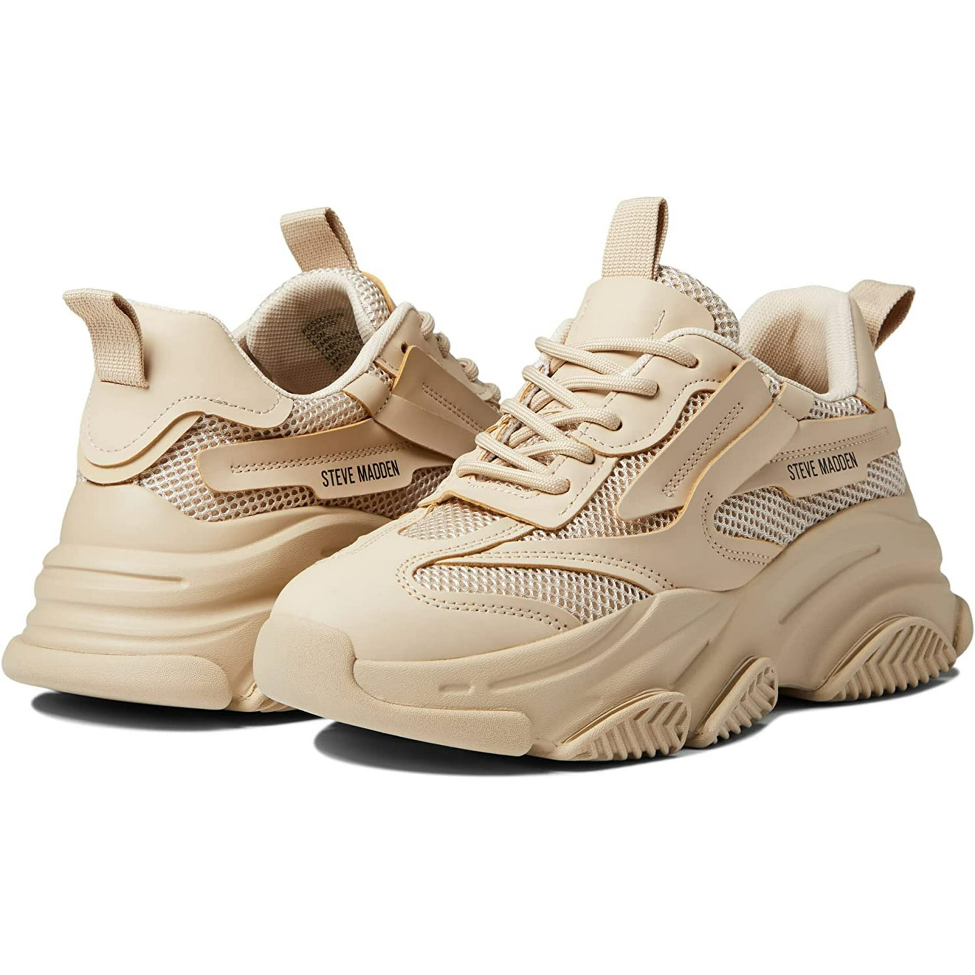 STEVE MADDEN POSSESSION Sneakers Black / Tan image 6
