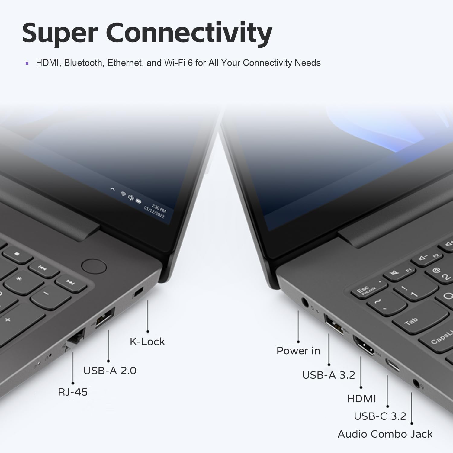 Lenovo 15.6" Laptop, Intel 10-Core i7-13620H (Beat Ultra 7 255U), 24GB DDR4 RAM, 1TB PCIe SSD, WiFi 6, Bluetooth 5.2, FHD Computer for Business & Student, RJ45, Type-C, HDMI, Windows 11 Pro, Wendbo image 5