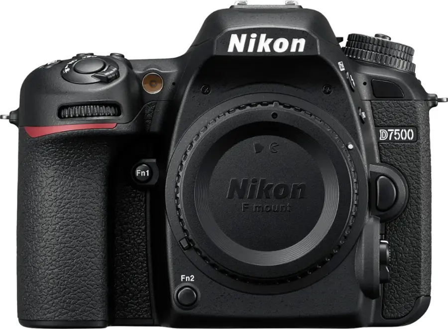 Nikon - D7500 DSLR 4K Video Camera (Body Only) - Black image 1