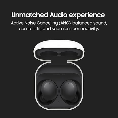 Samsung Galaxy Buds2 True Wireless Bluetooth Earbuds - Phantom Black (Renewed) image 3
