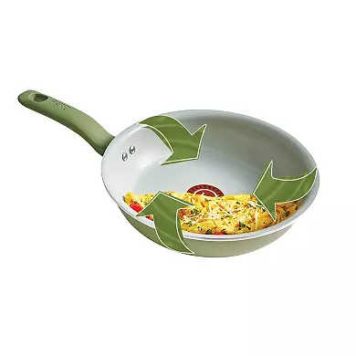 T-Fal Recycled Aluminum Ceramic 12-pc. Nonstick Cookware Set image 4