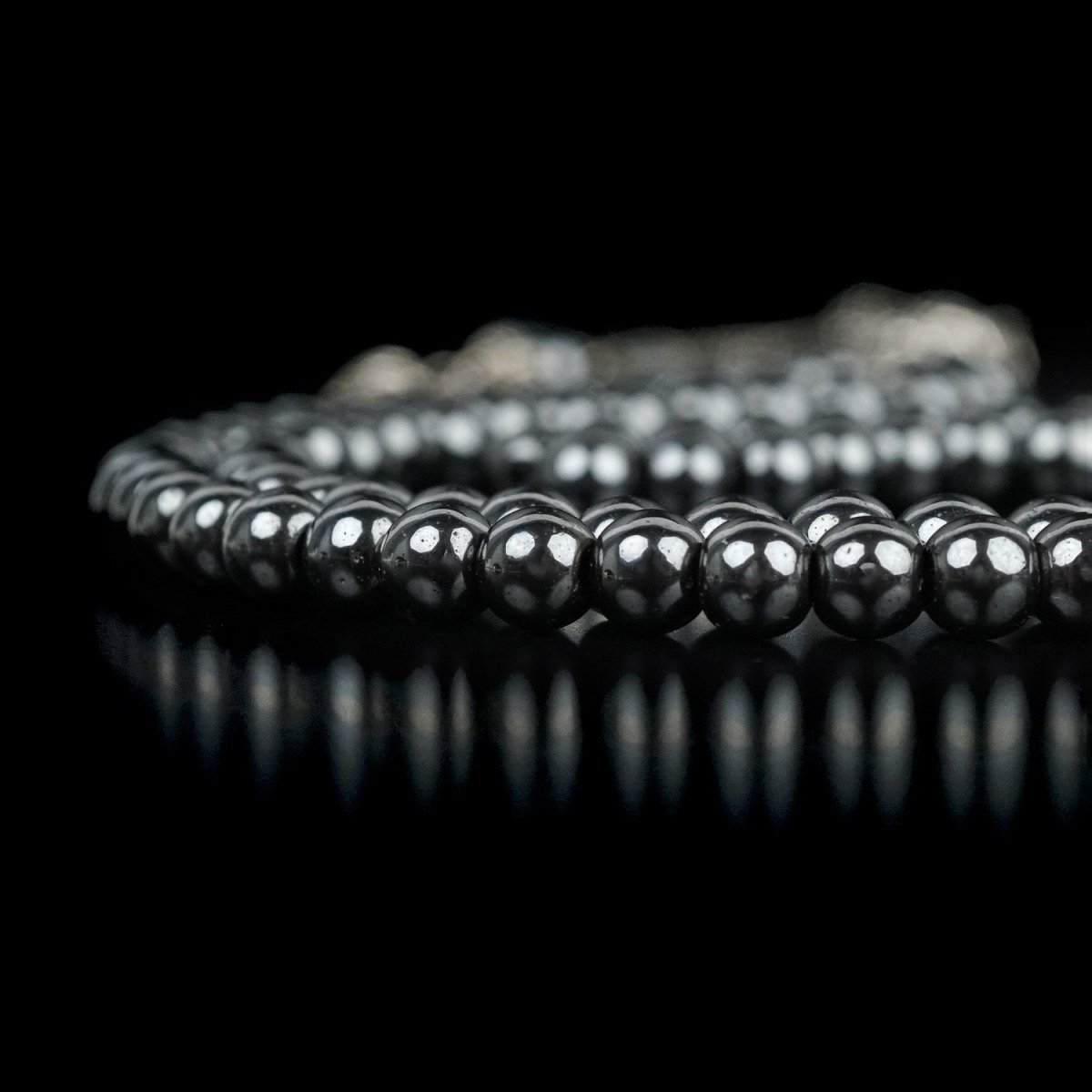 Muslim Prayer Beads | Hematite Stone Beads Islamic Rosary image 2