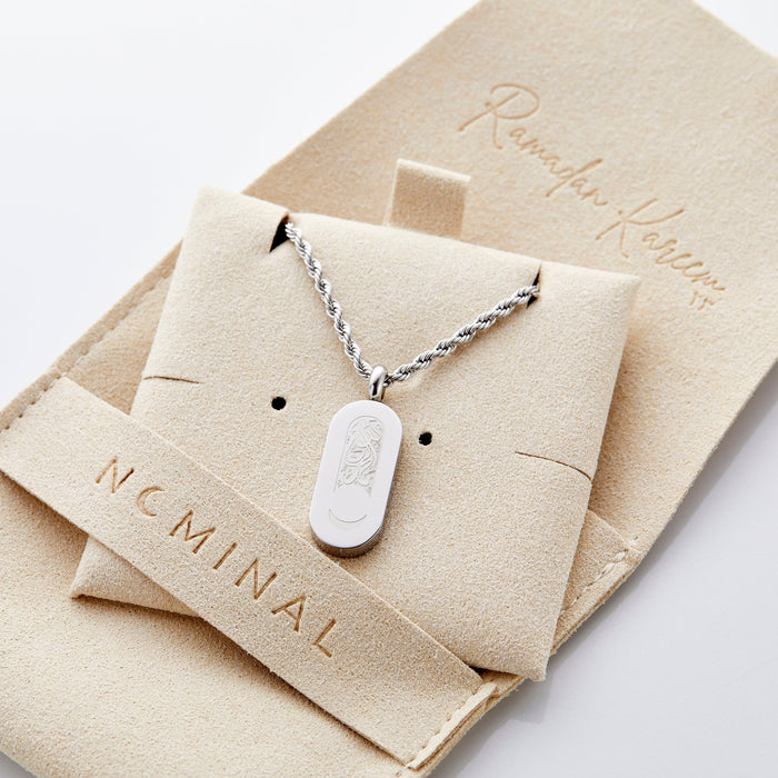 Alhamdulillah Moon Necklace | Men image 4