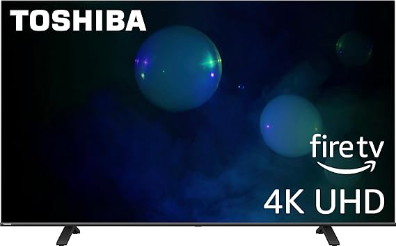 Toshiba 75-inch Class C350 Series LED 4K UHD Smart Fire TV with Alexa Voice Remote (75C350LU, 2024 Model) image 1