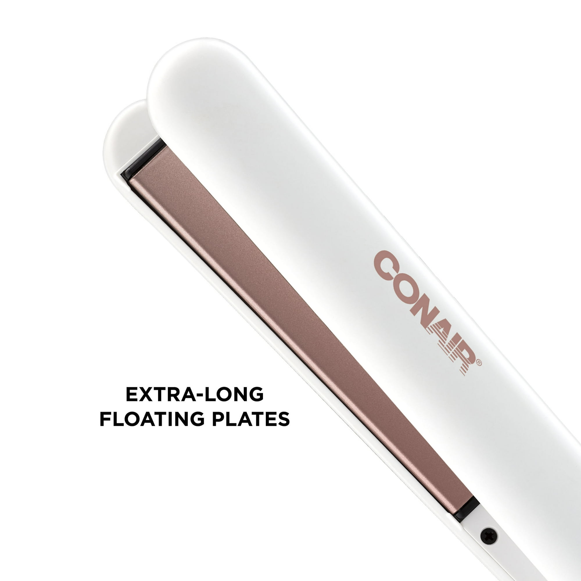 Conair Double Ceramic 1" Flat Iron, Rose Gold image 3