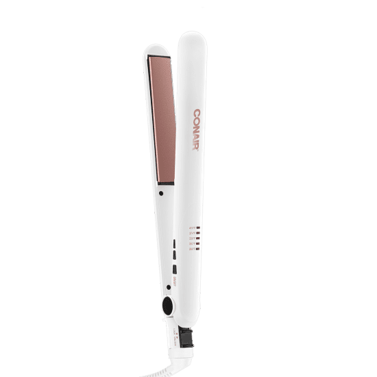 Conair Double Ceramic 1" Flat Iron, Rose Gold image 5