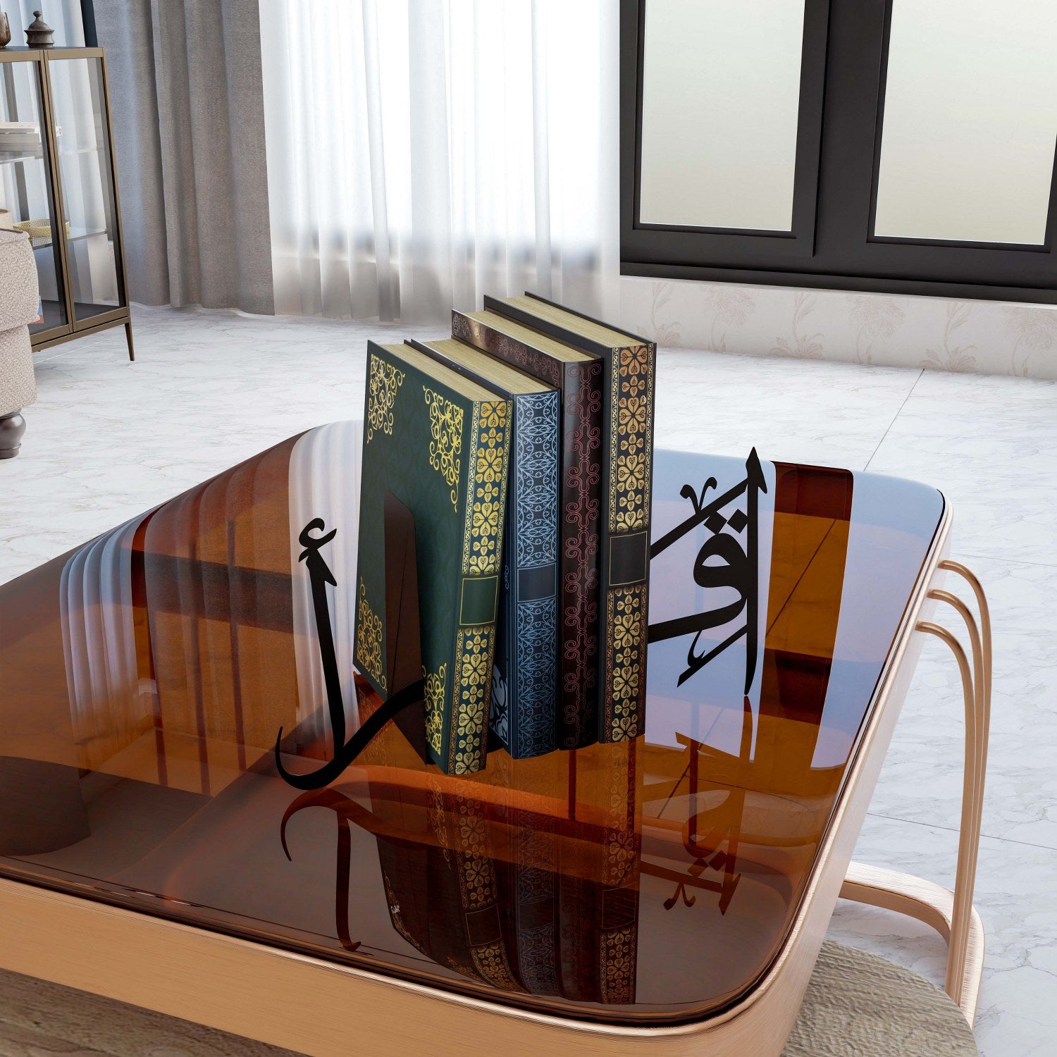 Iqra Bookend Islamic Decorations for Home image 4