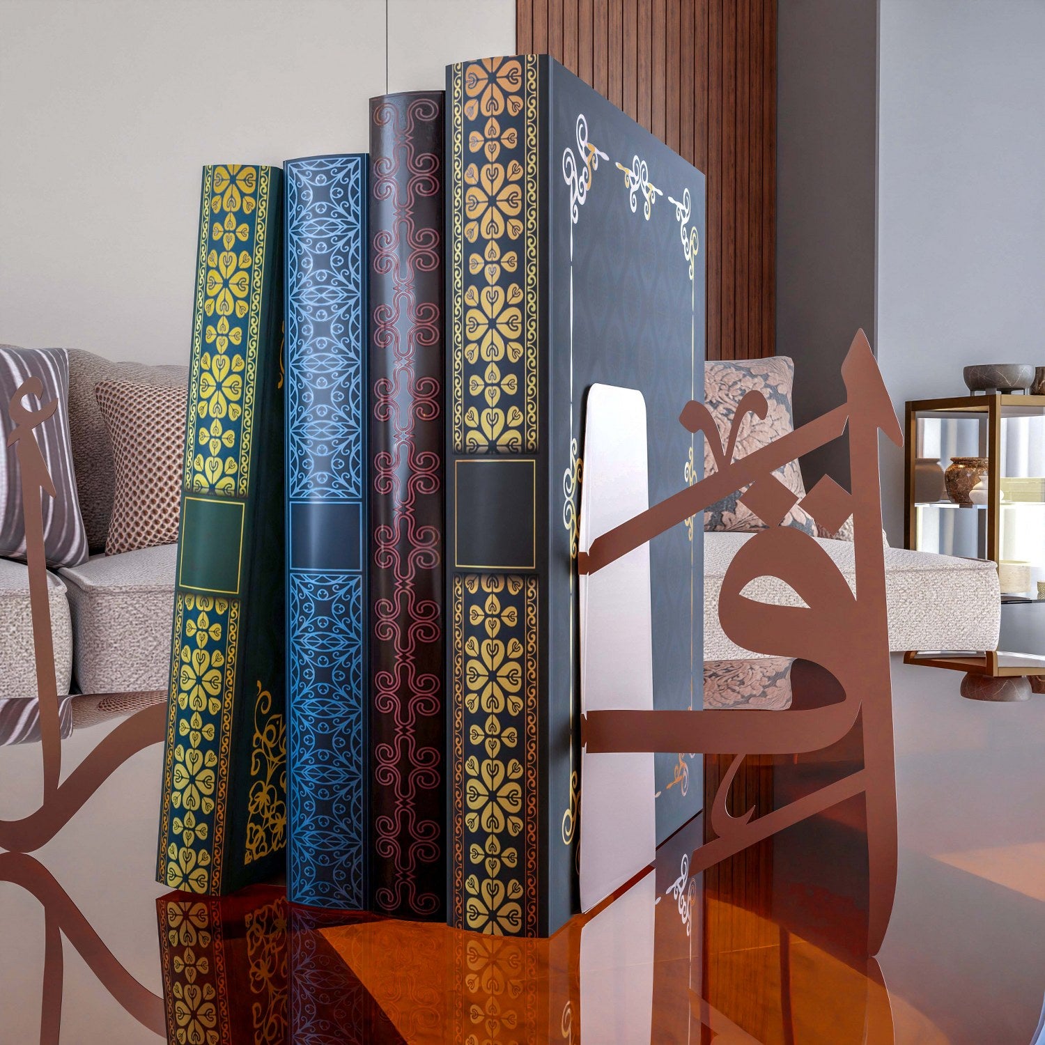 Iqra Bookend Islamic Decorations for Home image 8