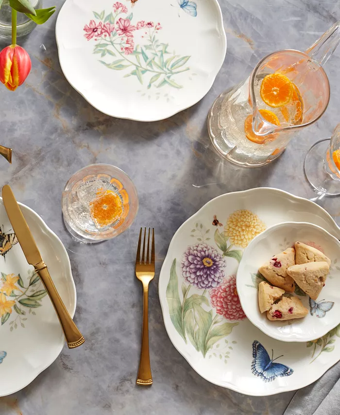 Butterfly Meadow 37 Piece Tea/Dessert Set, Exclusively at Macy’s image 2