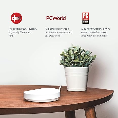 TP-Link 𝐃𝐞𝐜𝐨 M5 Mesh WiFi Router - Dual Band Gigabit Wireless Router, Quad-core CPU, MU-MIMO, HomeCare, Parental Control, Up to 2,000 sq. ft. Coverage, Works with Alexa, 1-pack image 2