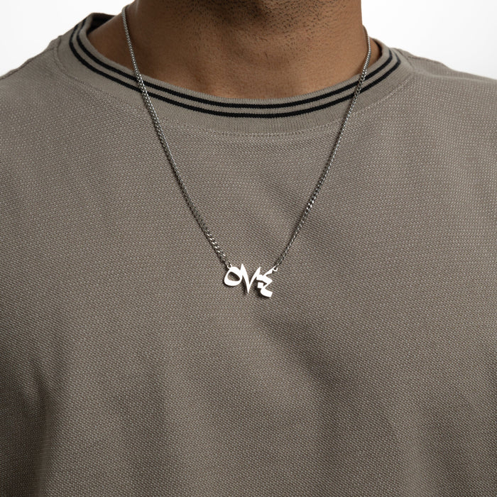 He is with you wherever you are' Verse Necklace | Men image 2