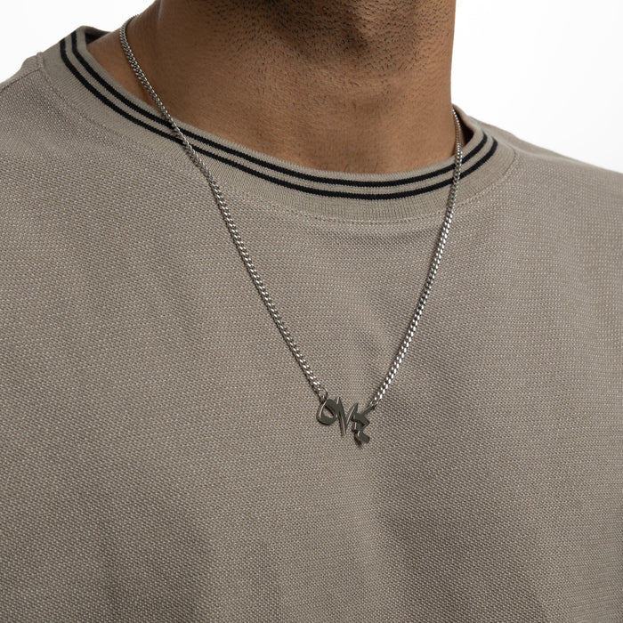 He is with you wherever you are' Verse Necklace | Men image 4
