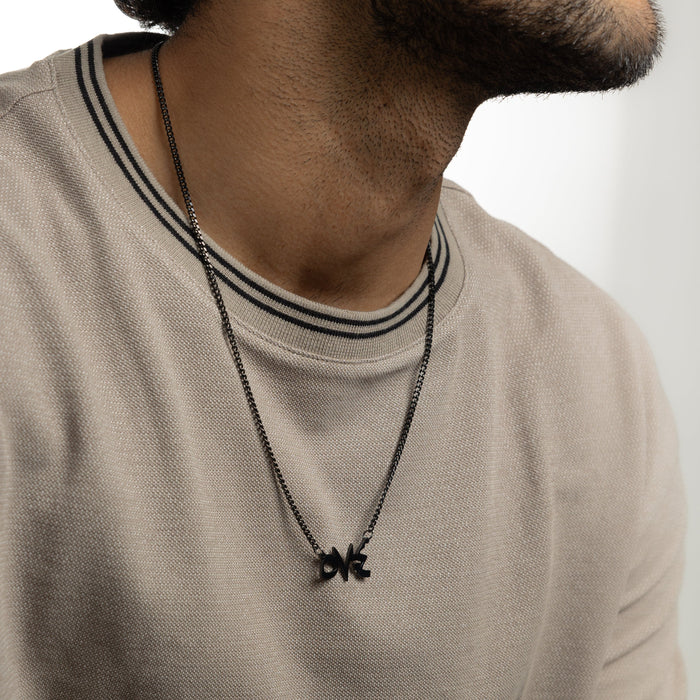 He is with you wherever you are' Verse Necklace | Men image 8