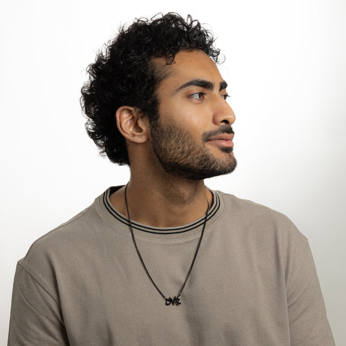 He is with you wherever you are' Verse Necklace | Men image 9