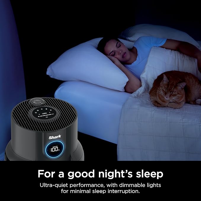 Shark Air Purifiers for Home Large Room with NeverChange Air Filter, 5 Year HEPA Filter, Covers 650 Sq. ft, Odor Neutralizer and Clean Sense Technology, Removes 99.98% of Dust & Allergens, HP152 image 5