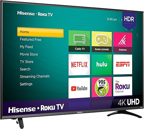 Hisense 43R7E 43-inch 4K Ultra HD Roku Smart LED TV HDR (2019) image 7