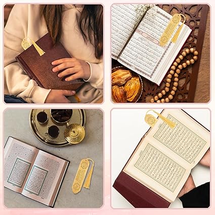 Quran Bookmark, Muslim Wedding & Nikkah Favor, Islamic Gift for Hajj & Umrah, Graduation Favor, Ameen Favor, Elegant and Meaningful Keepsake, Perfect for Special Occasions and Celebrations image 4