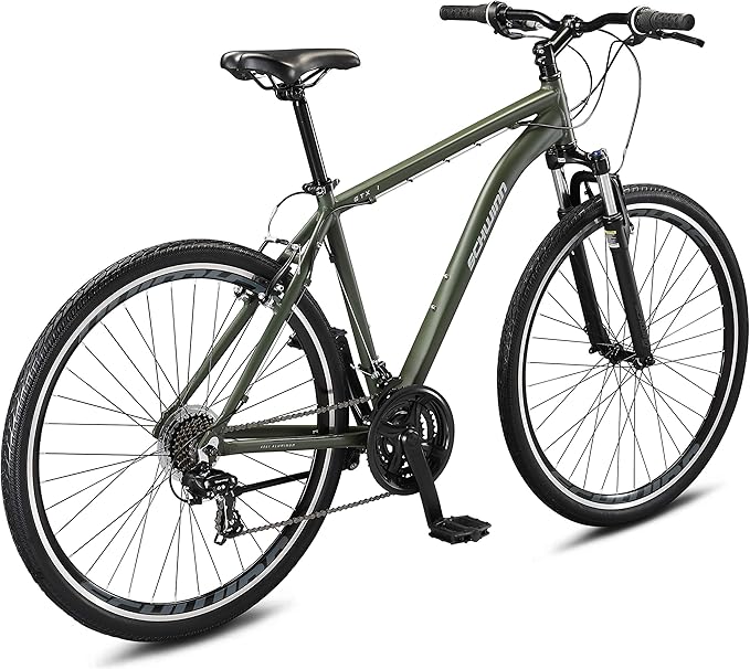 Schwinn GTX Comfort Adult Hybrid Bike, Men and Women, Dual Sport Bicycle, 700c Wheels, Step-Through or Step-Over Lightweight Aluminum Frame image 3
