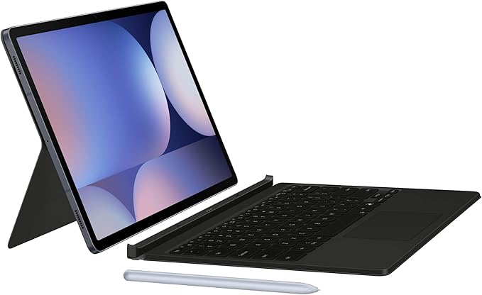 SAMSUNG Galaxy Tab S10+ Book Cover Keyboard AI Key, Detachable Platform, PC-Like Experience, Adjustable Viewing Angles, Wireless Keyboard Sharing, US Version, Black image 1