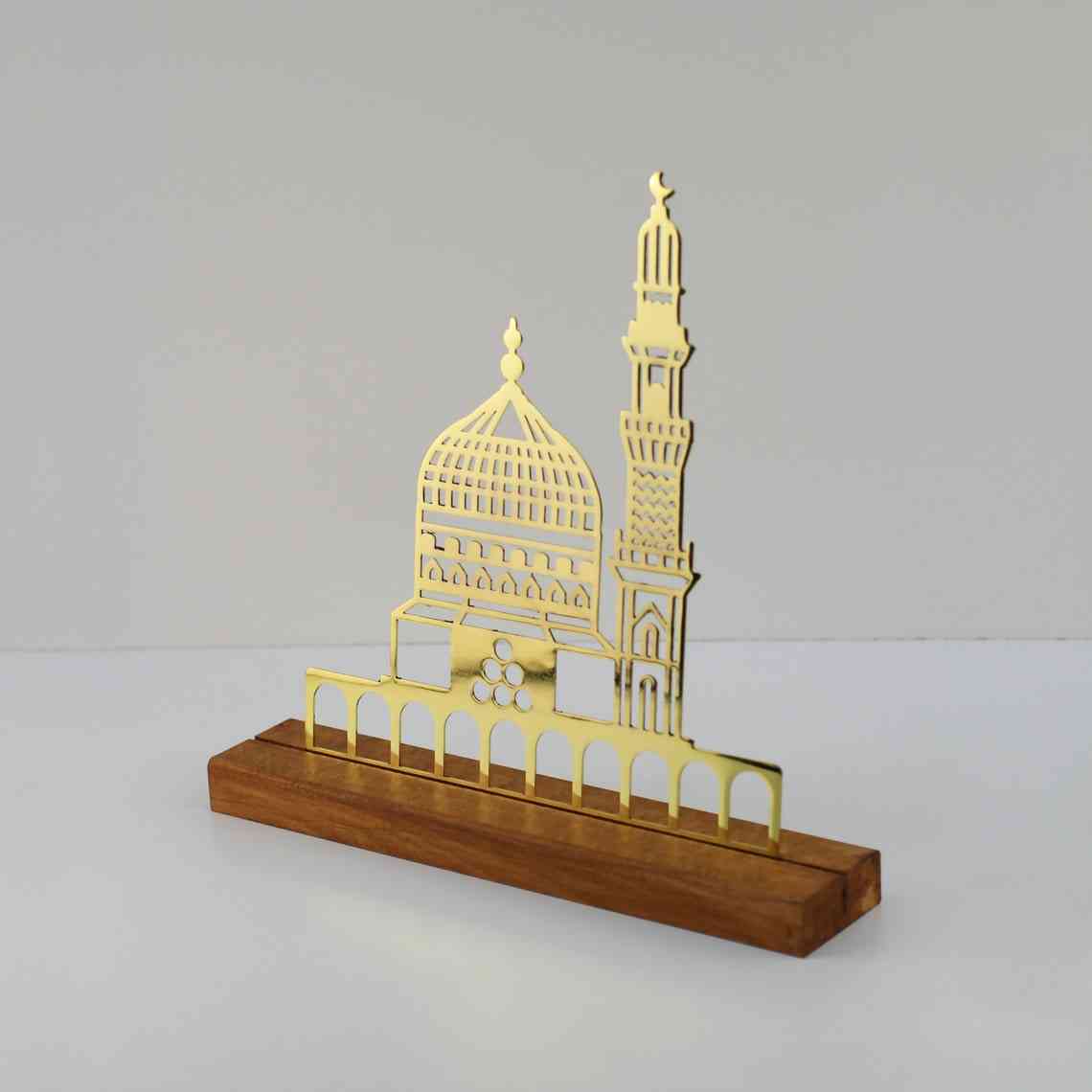 Masjid Al Aqsa, Masjid Al-Haram, Masjid An-Nabawi Islamic Tabletop Decor image 4