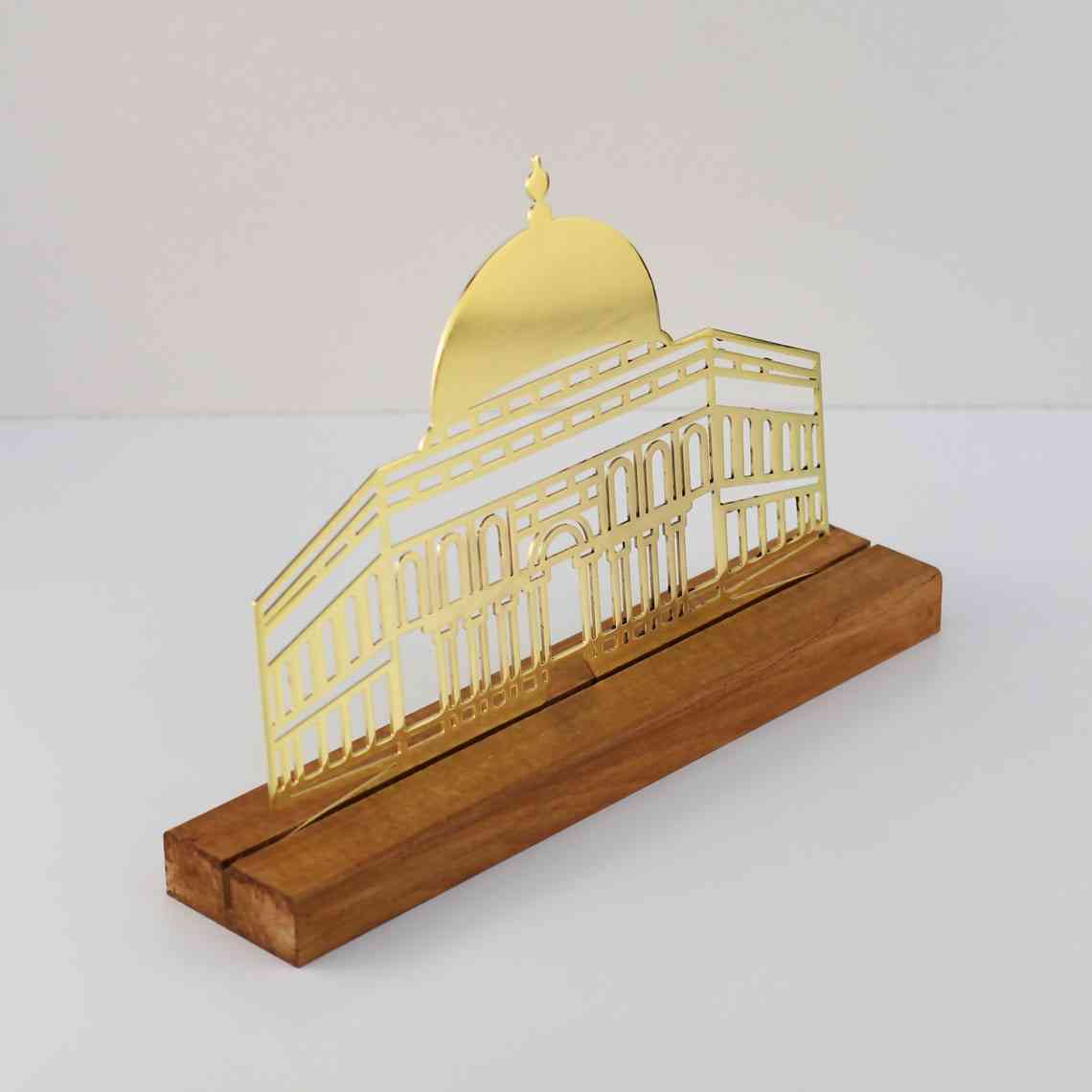 Masjid Al Aqsa, Masjid Al-Haram, Masjid An-Nabawi Islamic Tabletop Decor image 5