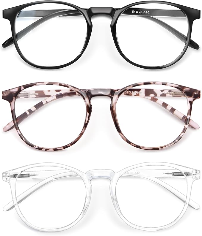 IBOANN Iconic Blue Light Glasses for Woman - Computer Glasses 99% Blue Light Blocking - Anti Eyestrain & UV Glare Protection image 1