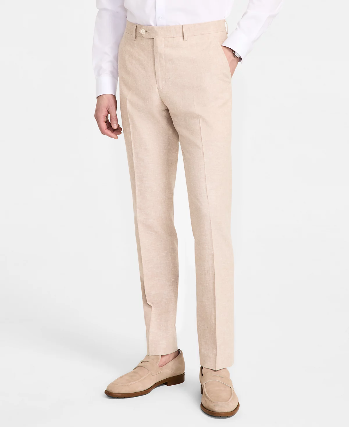 Tommy Hilfiger Men's Modern-Fit Linen Pants image 1