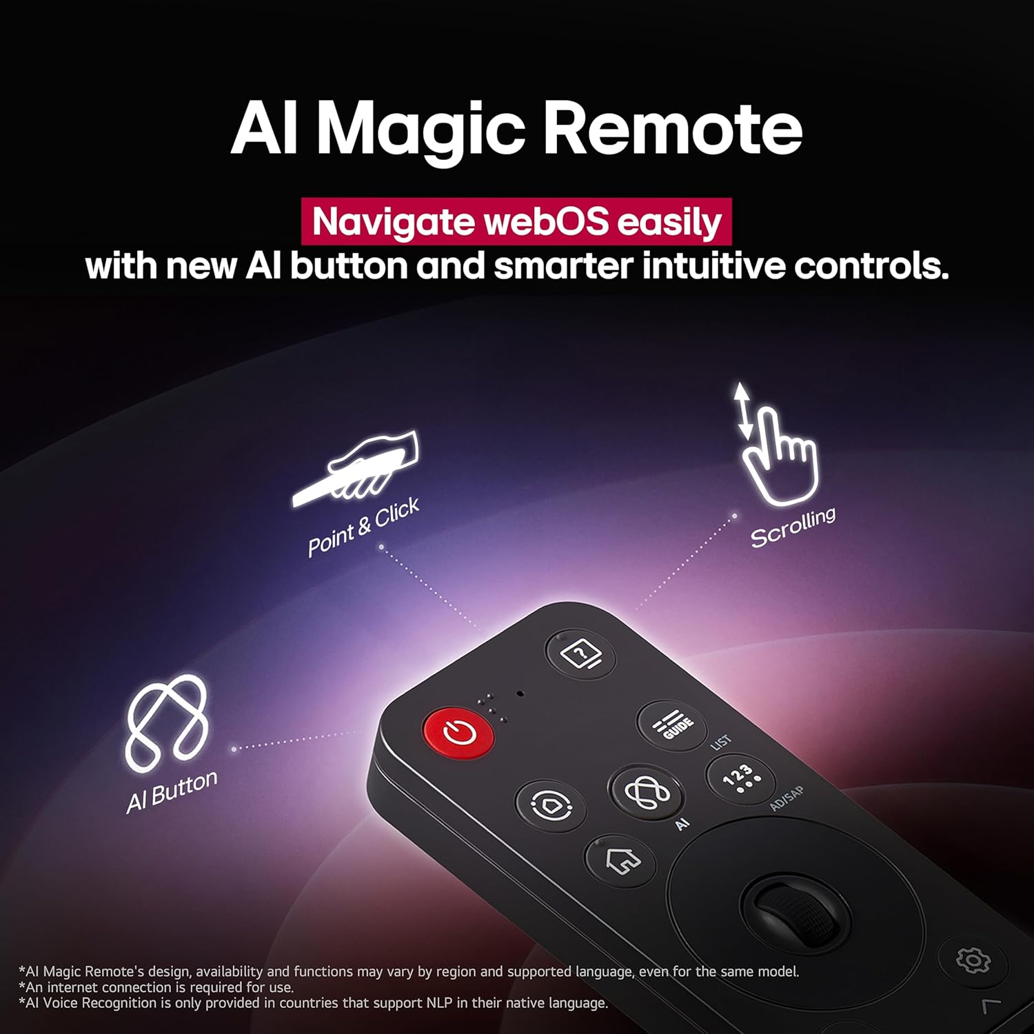 LG 65-Inch Class OLED evo AI 4K C5 Series Smart TV w/Dolby Atmos, Dolby Vision, HDR10, AI Super Upscaling 4K, Filmmaker Mode, Wow Orchestra, Alexa Built-in (OLED65C5PUA, 2025) image 9